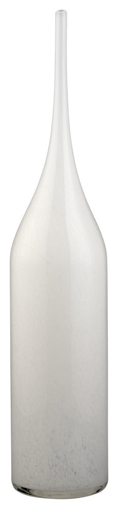 Pixie Vases, White Glass, 3-Piece Set