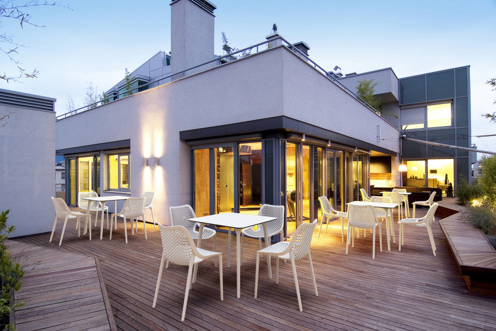 Compamia Air Dining Side Chair, Set of 2, White