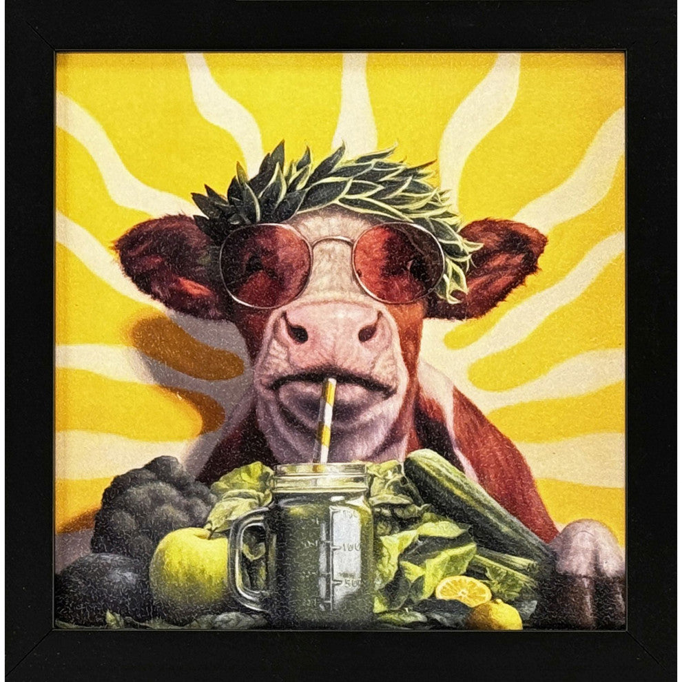 Health Guru Non-Glass Framed Art