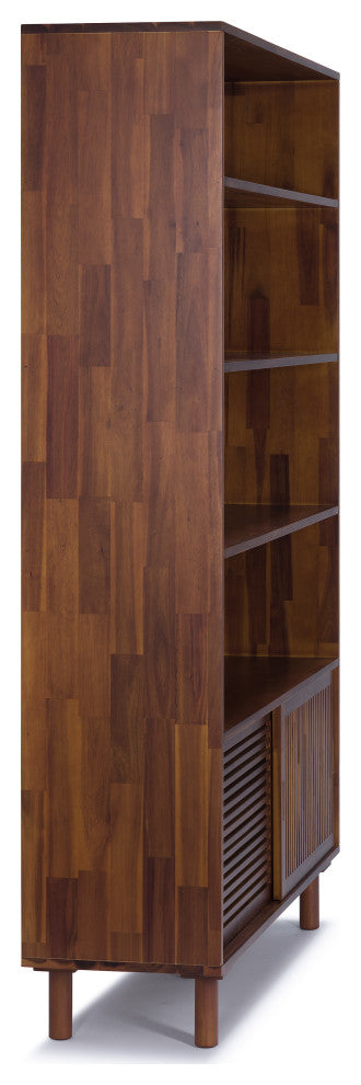 Mosaic Bookcase with Cabinet