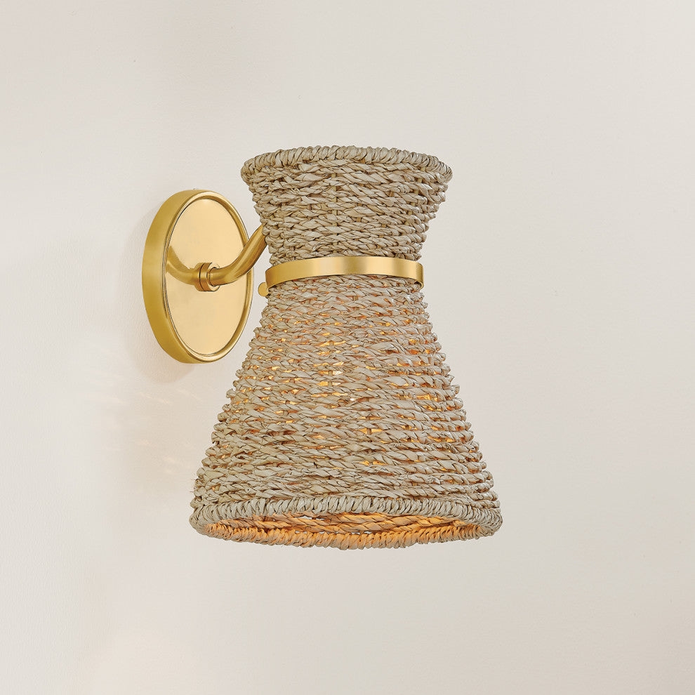 Mitzi Jamie Wall Sconce Aged Brass