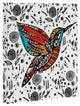 Deny Designs Julia Da Rocha Humming Bird In Paradise Art Canvas
