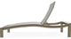 Bazza Sling 4-Position Contour Outdoor Chaise Lounge, Augustine Oyster/Beachwood