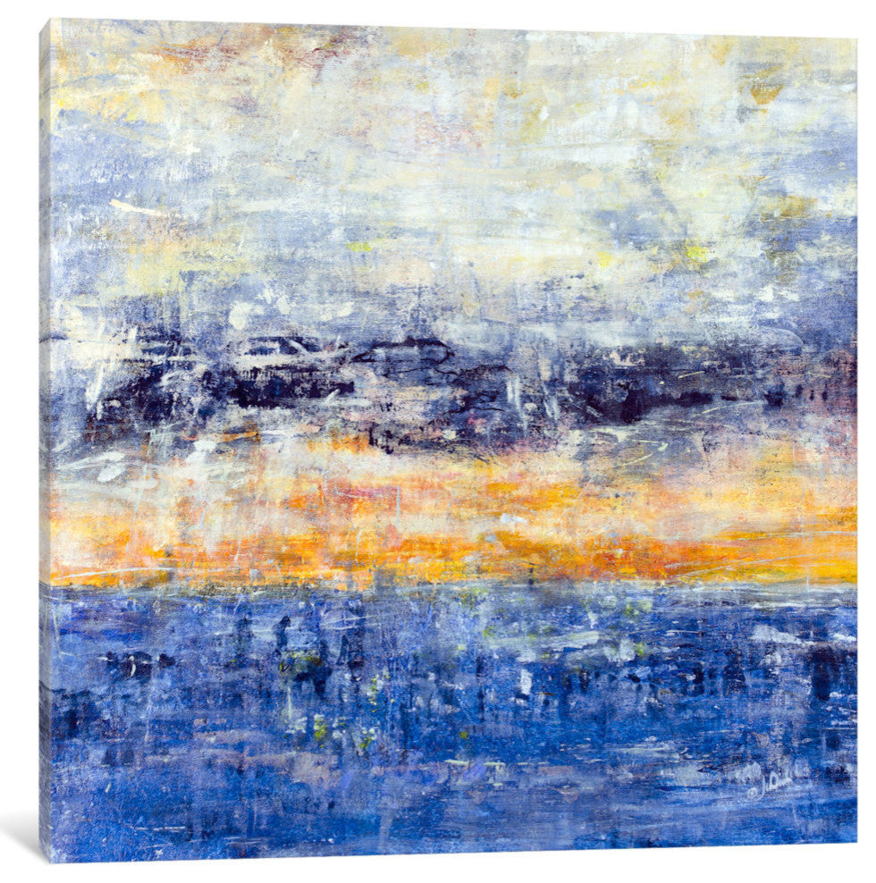 "Seatime" by Julian Spencer Canvas Print, 37"x37"