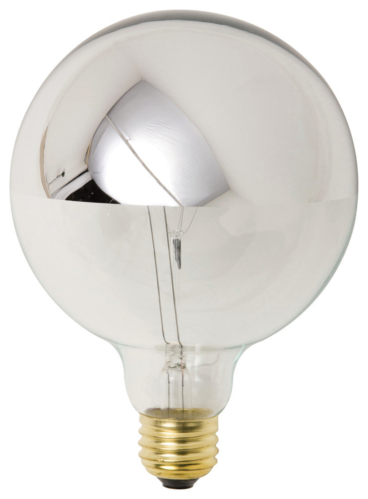 G50 25W E12 Silver Glass Light Bulb
