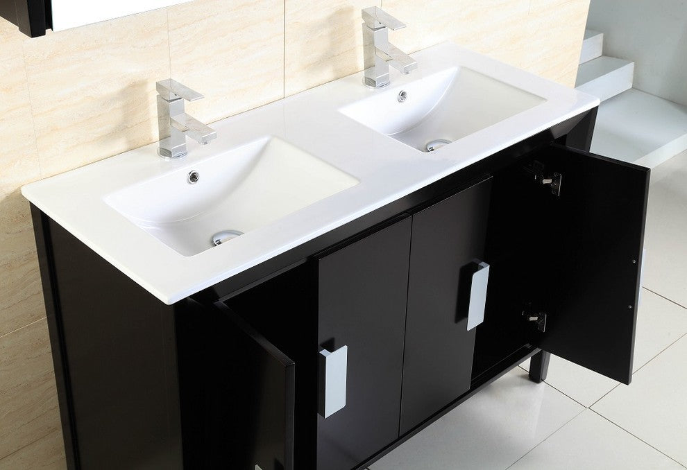 Zane Double-Sink Vanity, 48"