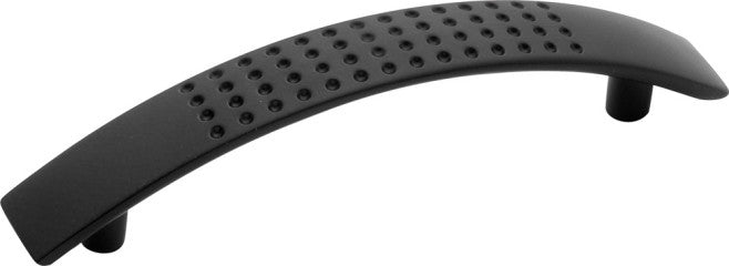 96 mm. Metropolis Matte Black Cabinet Pull PA0223-MB Hardware