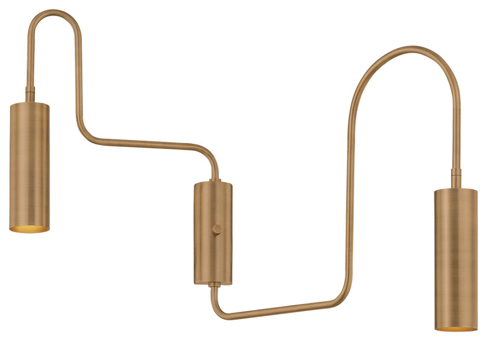 Troy Lighting Lark Wall Sconce Patina Brass