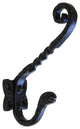 RCH Decorative Iron Wall Hook, 3.1 Inch, Black, Black, 3.1 Inch