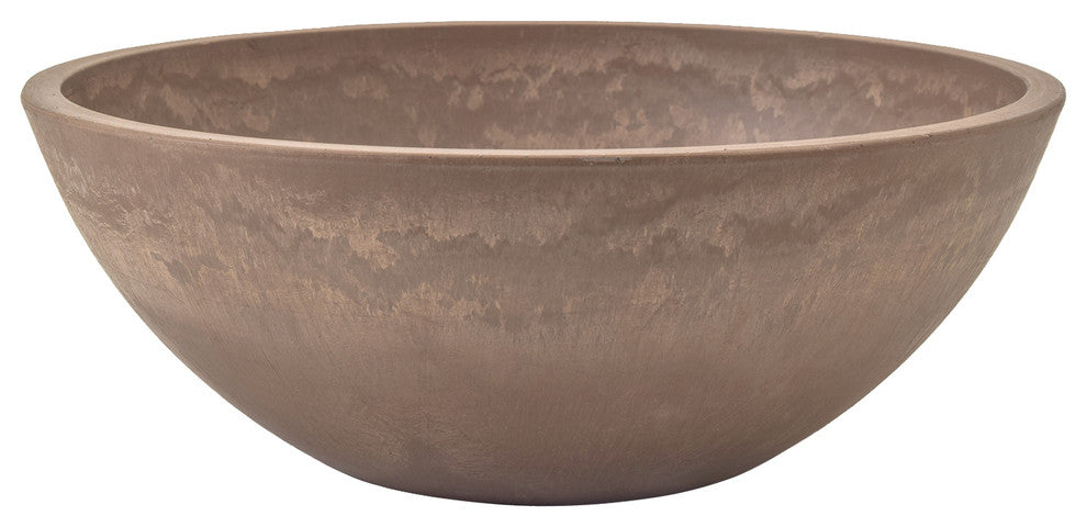 Garden Bowl, Taupe, Large