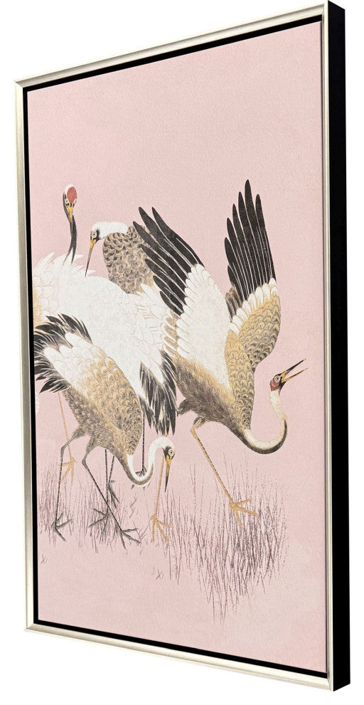 Curious Cranes, Preen Canvas