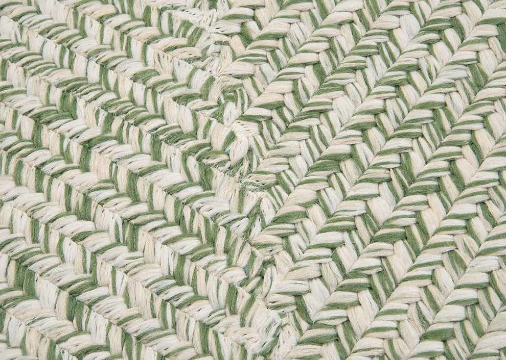 Colonial Mills Catalina CA69 Greenery Indoor/Outdoor Area Rug, Rectangular 2'x6'