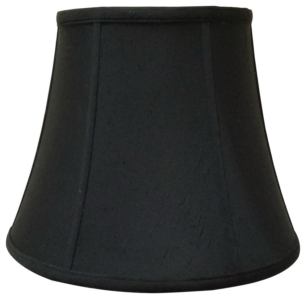 Royal Designs Modified Bell Lampshade, Black, 10.5x17x13.5, Washer