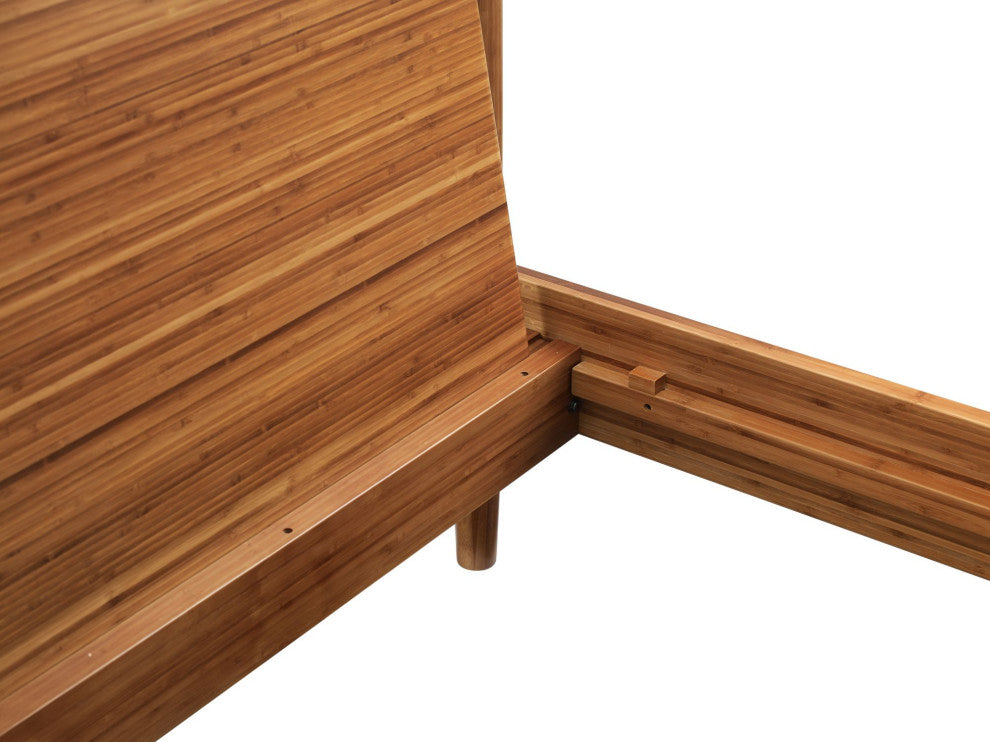 Monterey Platform Bed, Amber, Queen