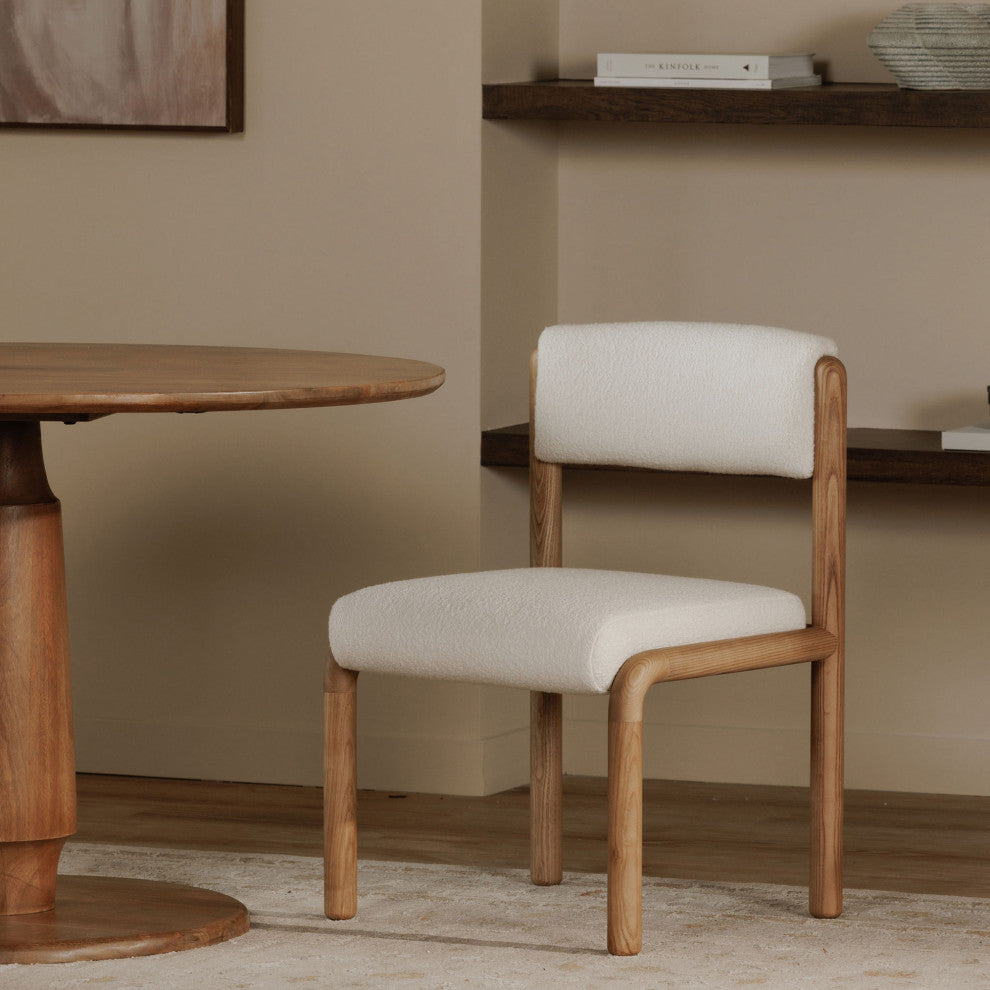 April Dining Chair White-Set of Two