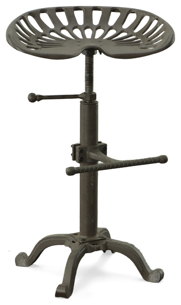Adjustable Tractor Seat Stool, Industrial