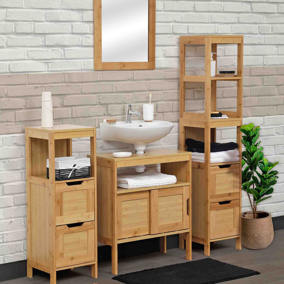 Over The Toilet Storage Cabinet, Space-Saving Bathroom Storage Cabinet, Mahe