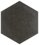 Vintage Hex Marengo Porcelain Floor and Wall Tile