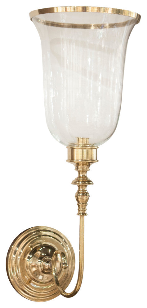 Brass Loop Wall Sconce
