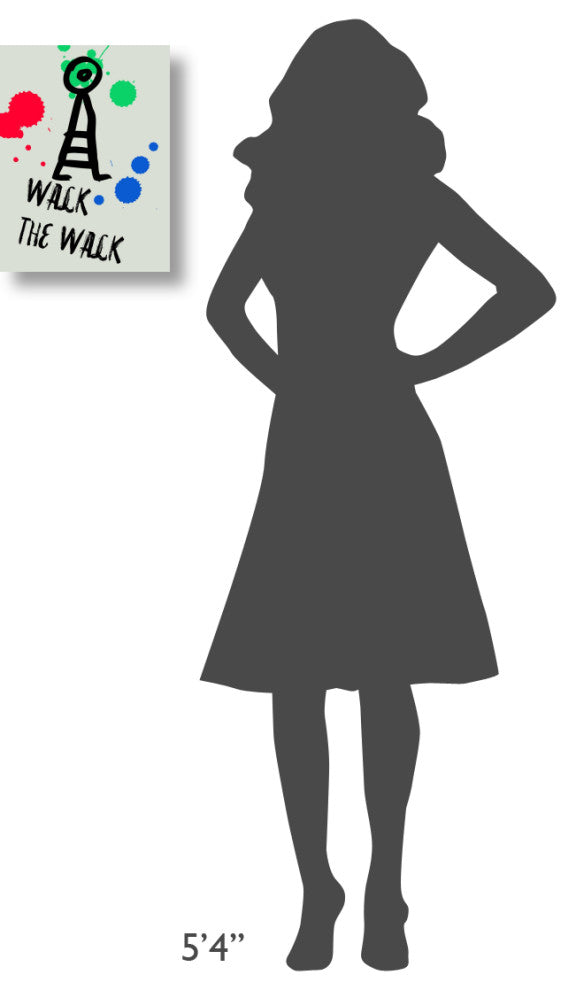 "Walk The Walk Poster 1" Fine Art Print