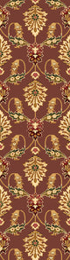 Cambridge 7363 Plum Palazzo, 2'2"x7'11" Runner