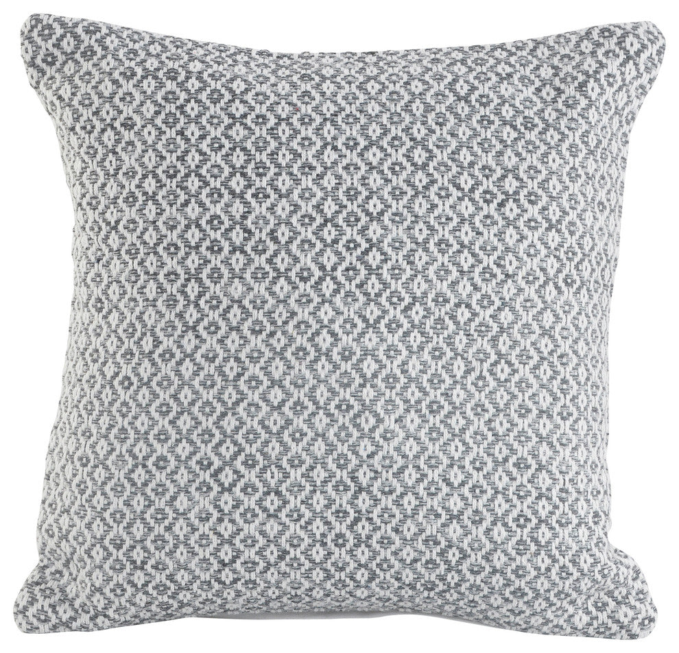 Intertwining Diamond Throw Pillow