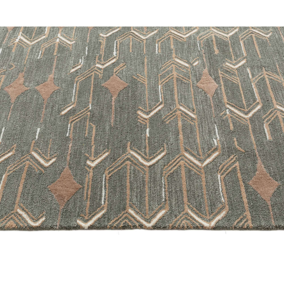 Aero Astra Area Rug, Sage, 5'x8'