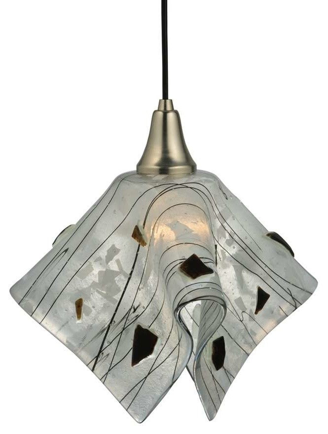 13 Wide Handkerchief Licorice Pendant