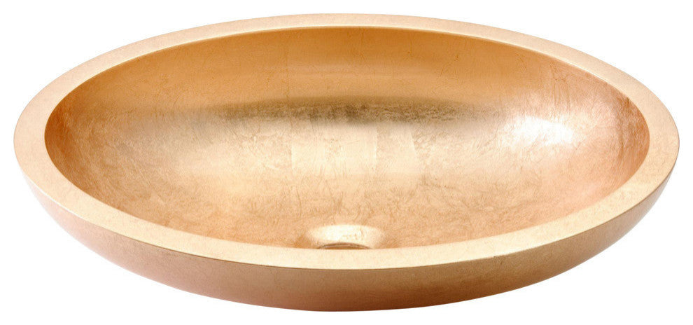 Kool Modern Sink, Gold