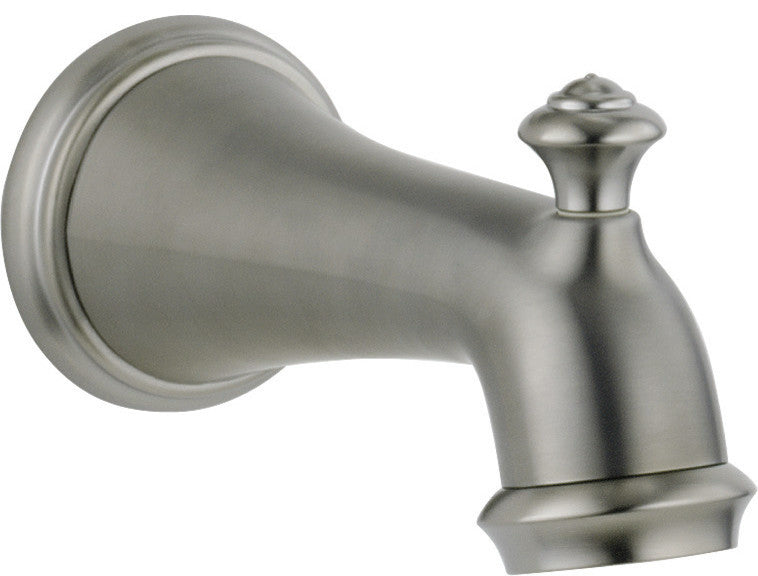 Delta Victorian Tub Spout, Pull-Up Diverter, Stainless, RP34357SS
