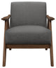Verona Accent Chair, Gray