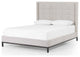 Newhall Bed-55"-Plushtone Linen-King