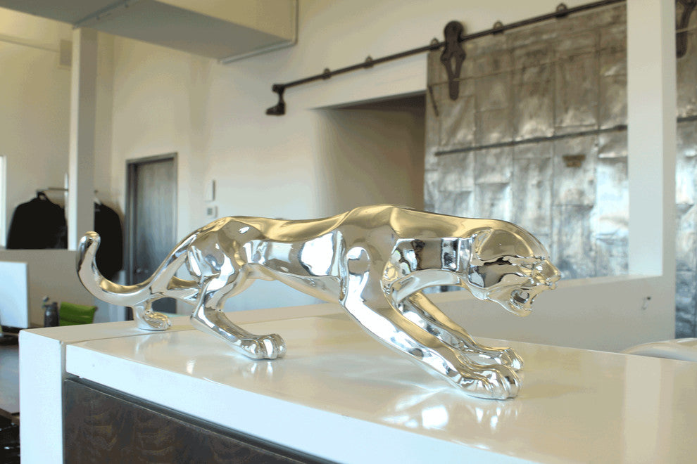 Large Chrome Cat