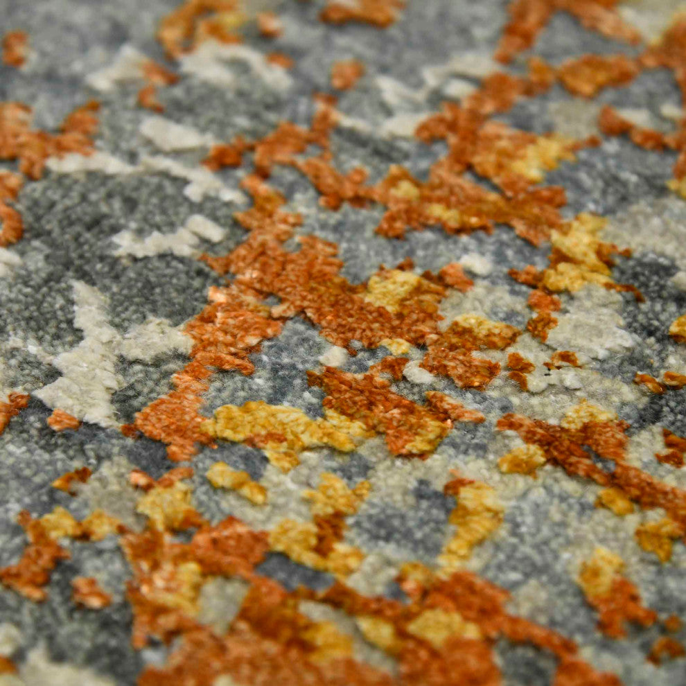 Mystique Vinland Area Rug, Orange, 2' x 3', Abstract
