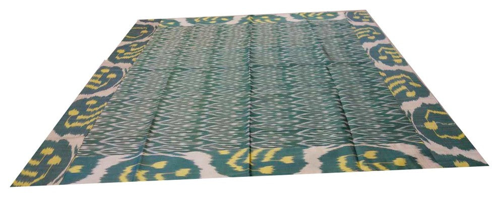 Decorative Silk Ikat Throw