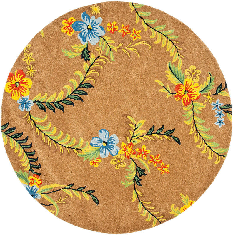Safavieh Soho Soh734A Floral Rug, Brown/Multi, 9'6"x13'6"