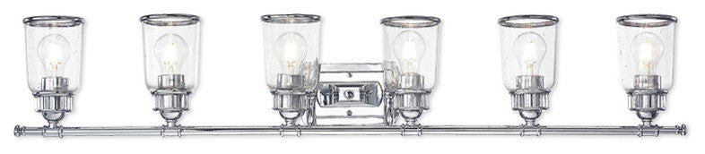 Livex Lighting Lawrenceville Light Bath Vanity, Polished Chrome