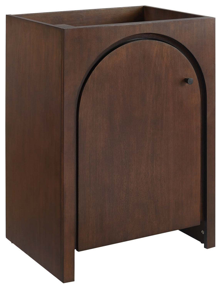 Appia 24" Bathroom Vanity Cabinet (Sink Basin Not Included) - Walnut