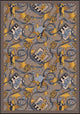 Any Day Matinee Rug, Silver Screen, 3'10"x5'4", Taupe