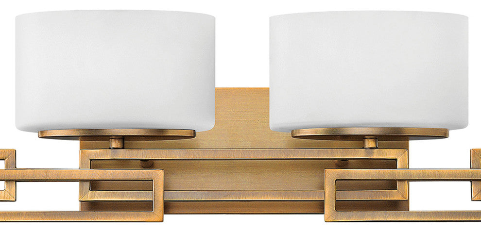 Hinkley Lanza Large Four Light Vanity, Brushed Bronze