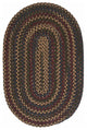 Colonial Mills Midnight MN37 Java Traditional Area Rug, Round 12'x12'