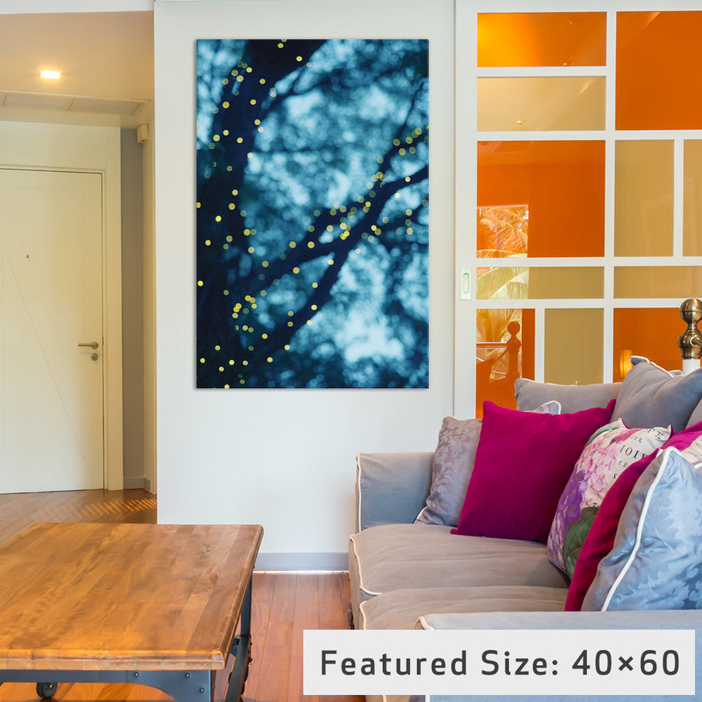 "Through The Bokeh I" by Chelsea Victoria, 40x26x1.5