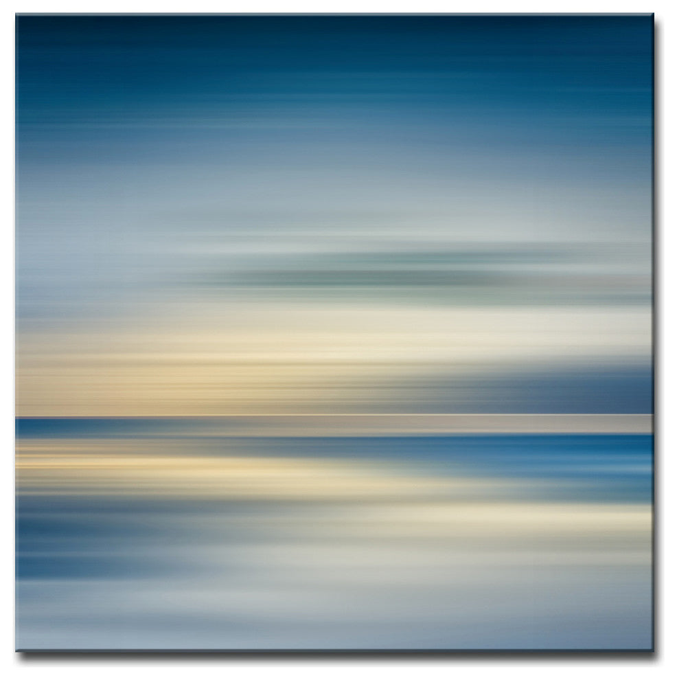 Ready2HangArt 'Blur Stripes I' Canvas Wall Art, 20 in. Highx20 in. Wide
