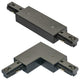Adjustable I Or L Connector/Feed, Black