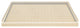 60"x30" Solid Surface Left-Hand Shower Base, Sea Shore