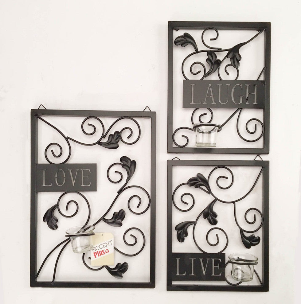 Live Love Laugh Wall Decor