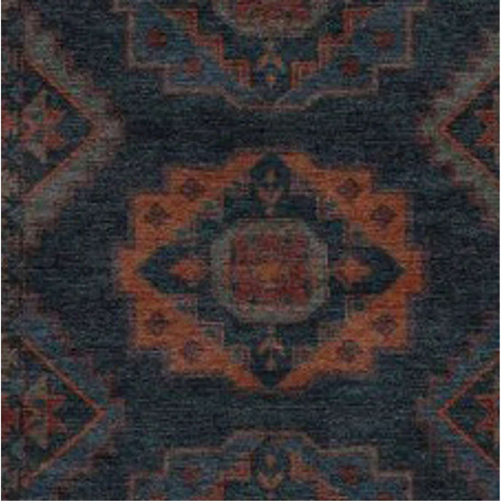 Reverie Hearth Area Rug, Deep Blue, 5'x8'