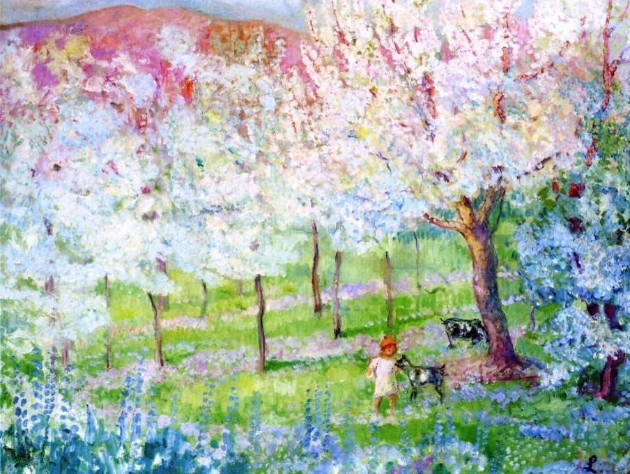 Henri Lebasque Spring Landscape Premium Canvas Print