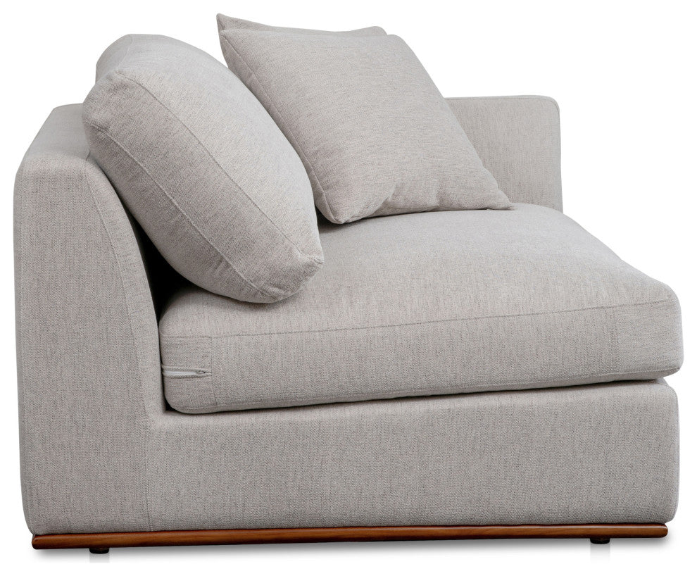 Rue Corner Chair, Grey