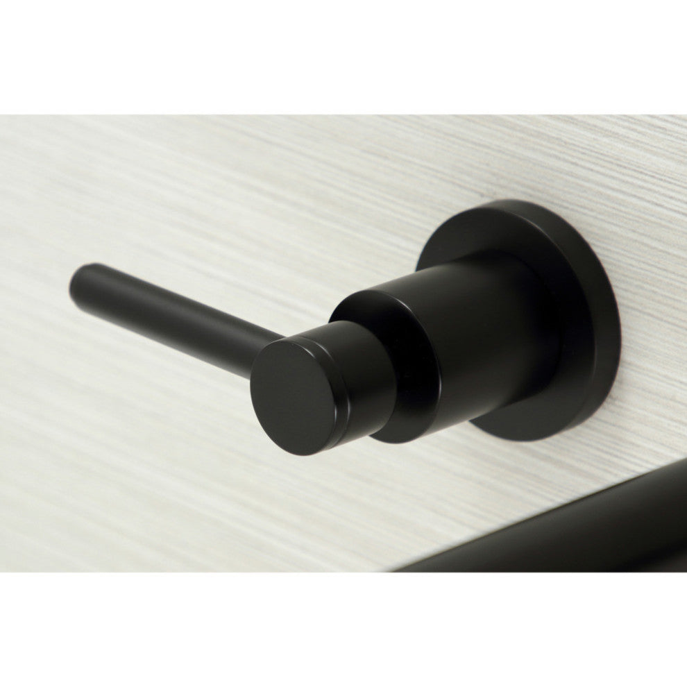 KS8050DL Wall Mount Tub Faucet, Matte Black